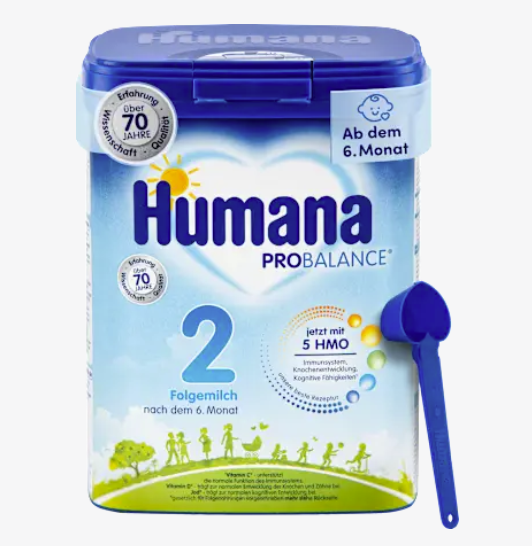 humana瑚玛娜婴幼儿奶粉2段 2盒