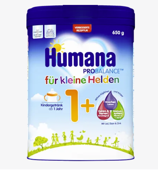 humana瑚玛娜婴幼儿奶粉1+段 2盒